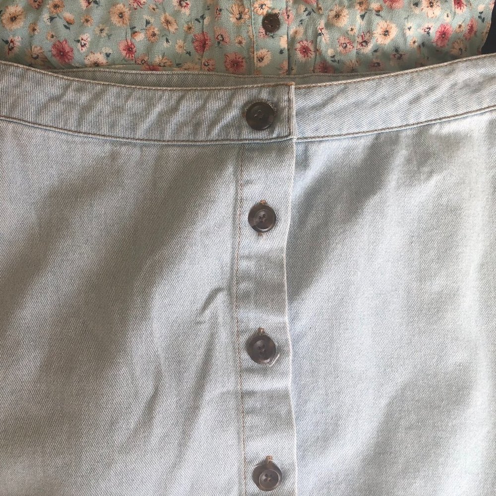 Jean skirt